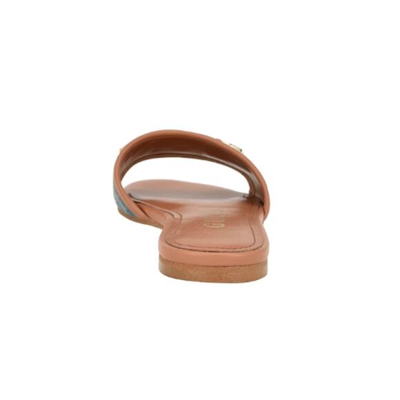 GUESS Hammi One Band with Logo and Hardware Flat Sandals Size 10 - Picture 4 of 10